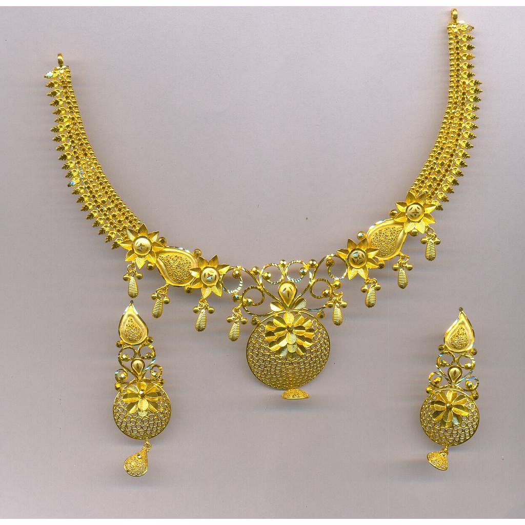 GOLD HALF SET ROUND PLAIN EXCLUSIVE