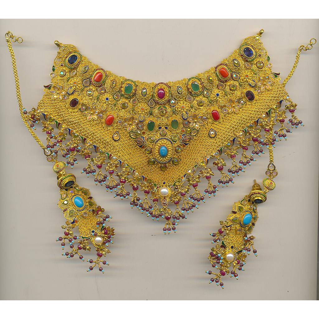 GOLD HALF SET ROUND PLAIN EXCLUSIVE
