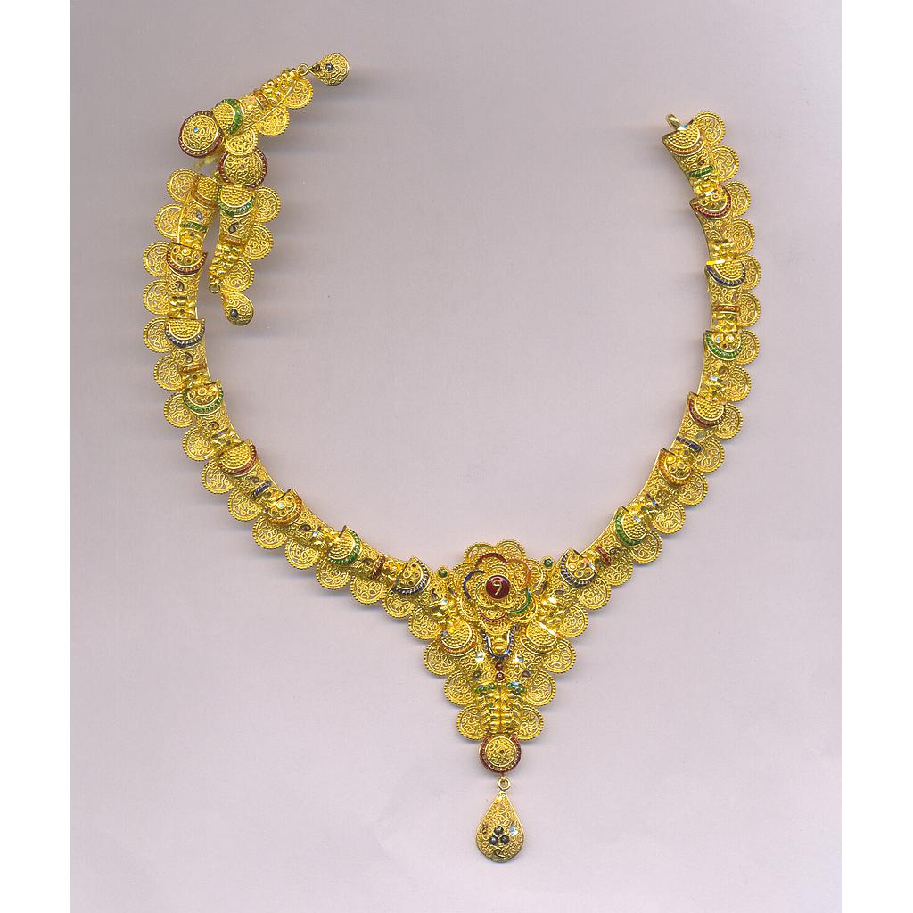 GOLD HALF SET ROUND PLAIN EXCLUSIVE