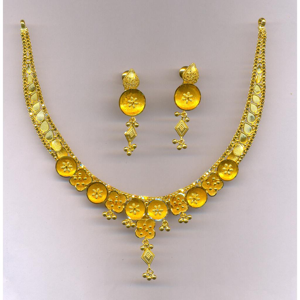 GOLD HALF SET ROUND PLAIN EXCLUSIVE