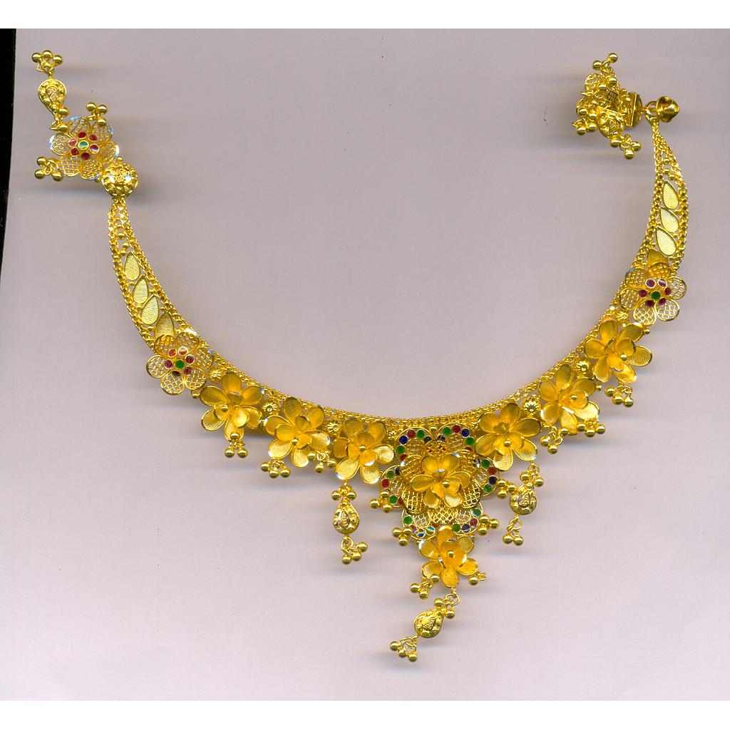 GOLD HALF SET ROUND PLAIN EXCLUSIVE