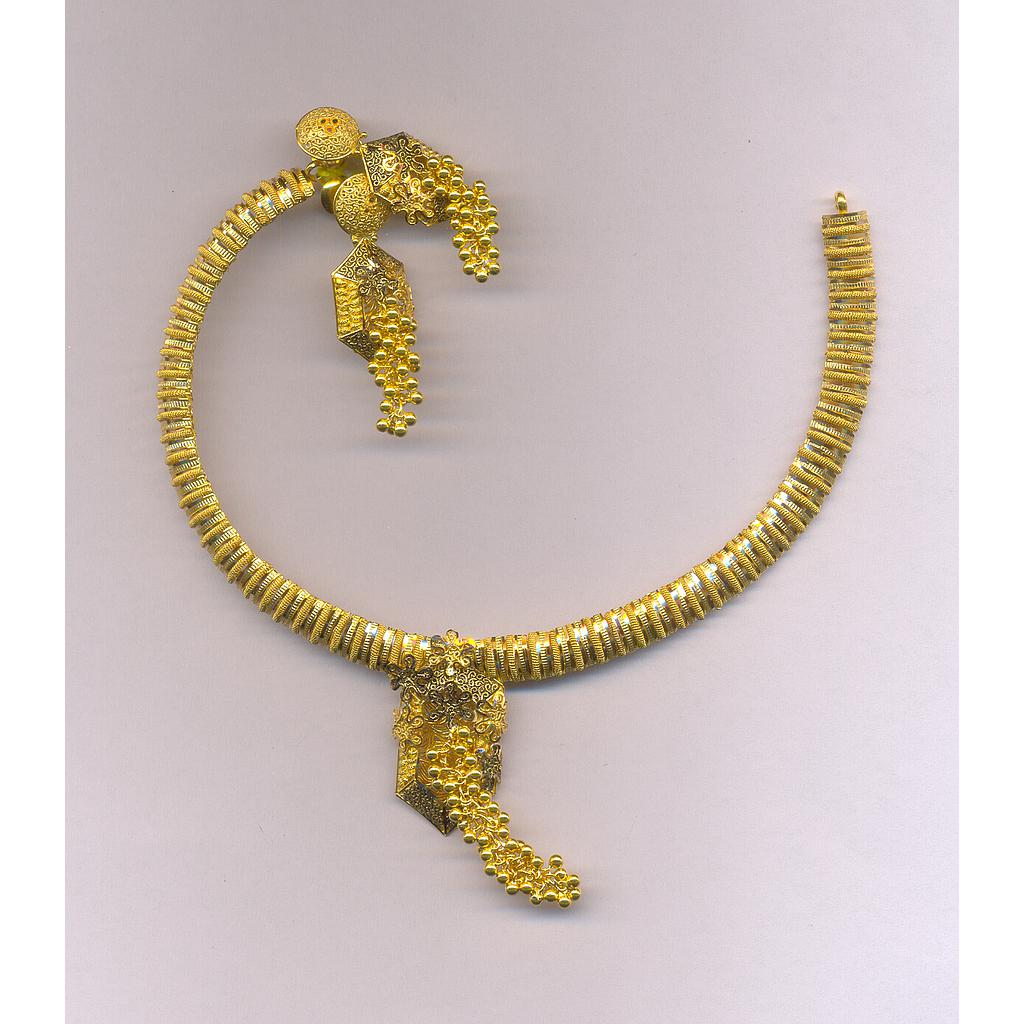 GOLD HALF SET ROUND PLAIN EXCLUSIVE