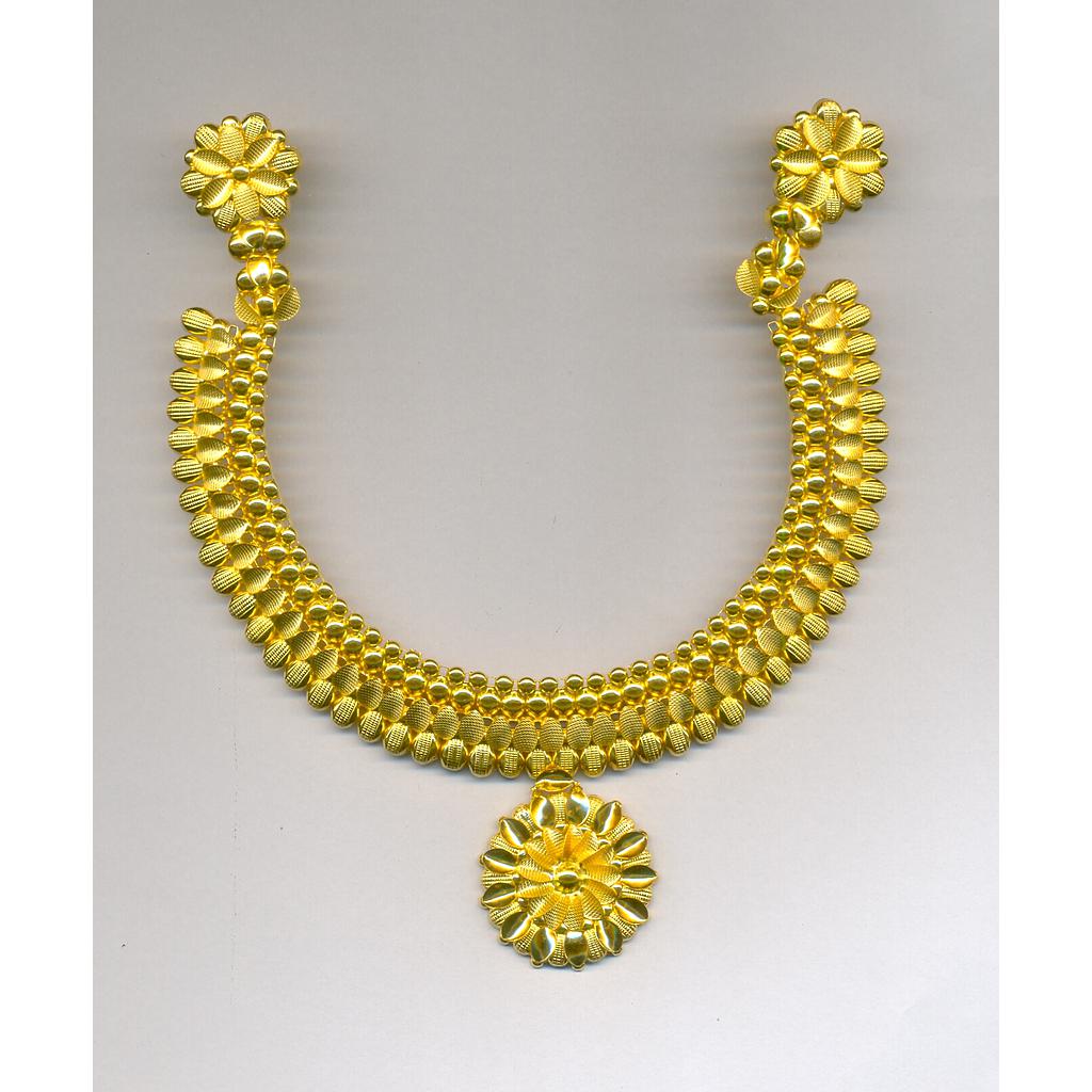 GOLD HALF SET ROUND PLAIN EXCLUSIVE
