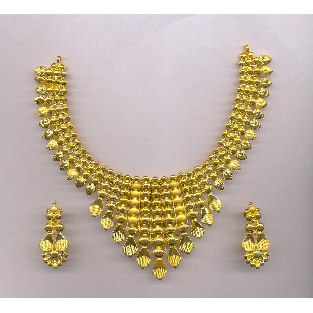 GOLD HALF SET ROUND PLAIN EXCLUSIVE
