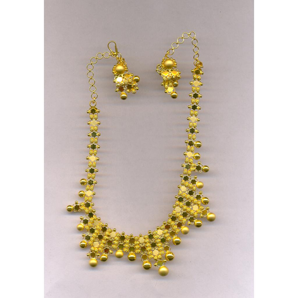 GOLD HALF SET ROUND PLAIN EXCLUSIVE