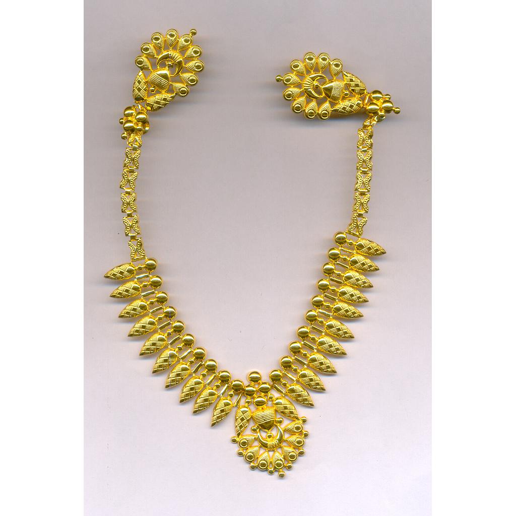 GOLD HALF SET ROUND PLAIN EXCLUSIVE