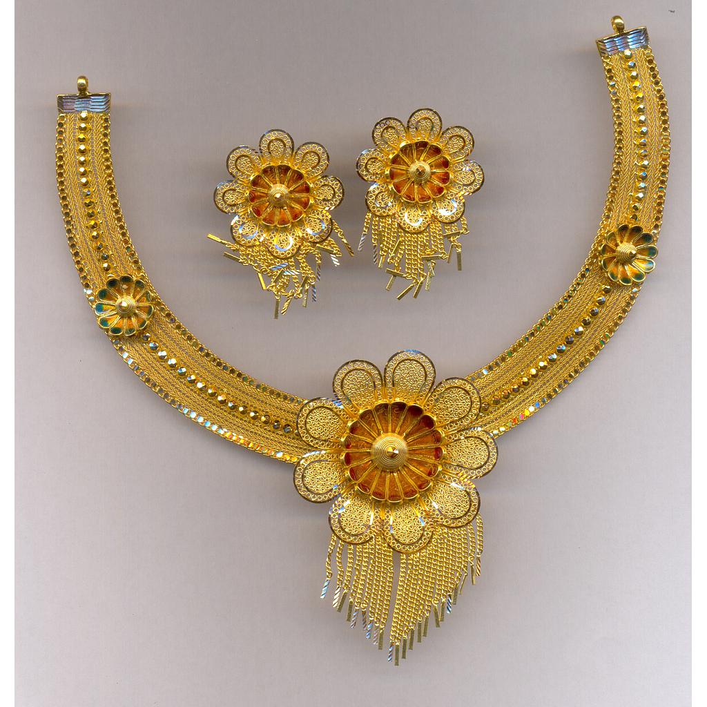 GOLD HALF SET ROUND PLAIN EXCLUSIVE