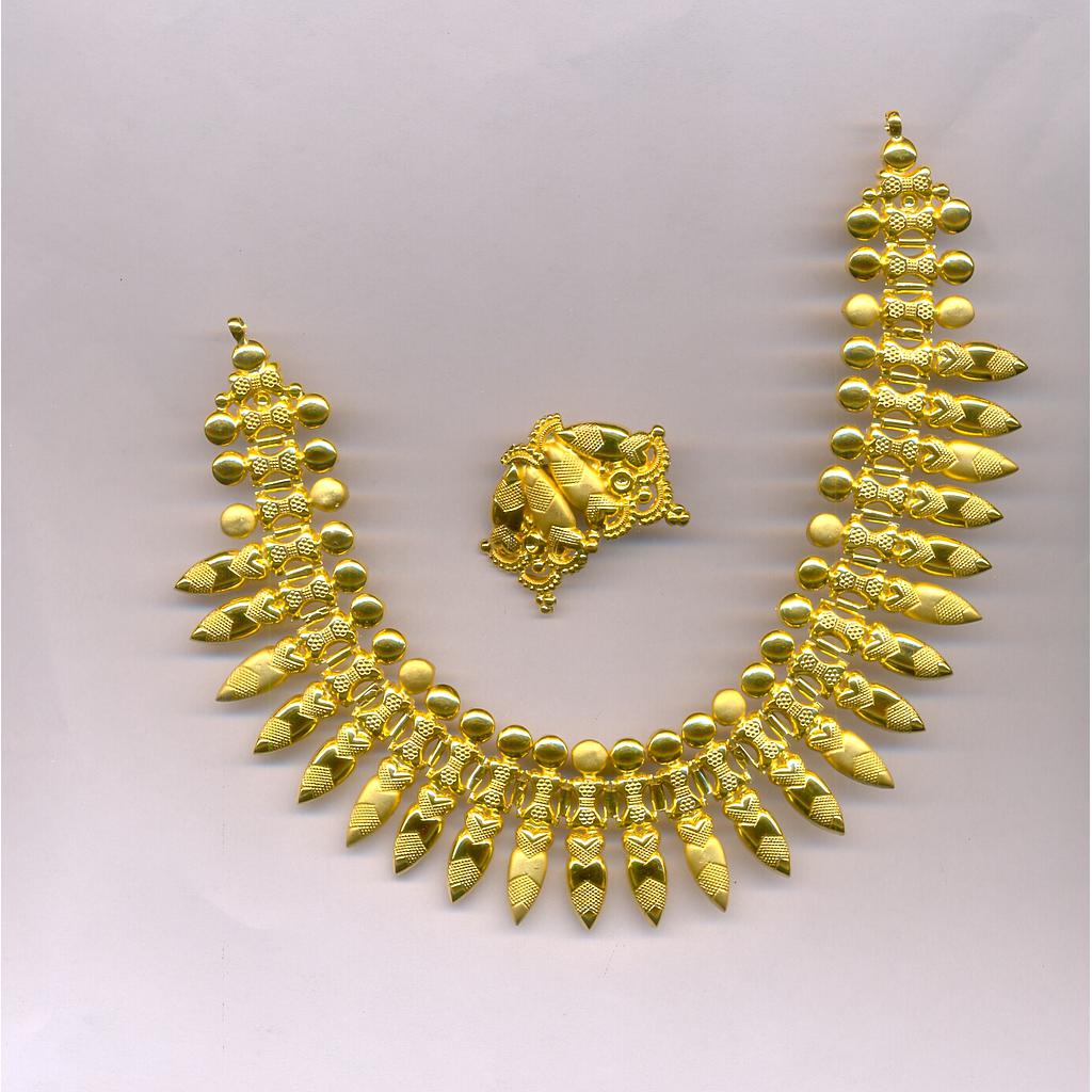 GOLD HALF SET ROUND PLAIN EXCLUSIVE