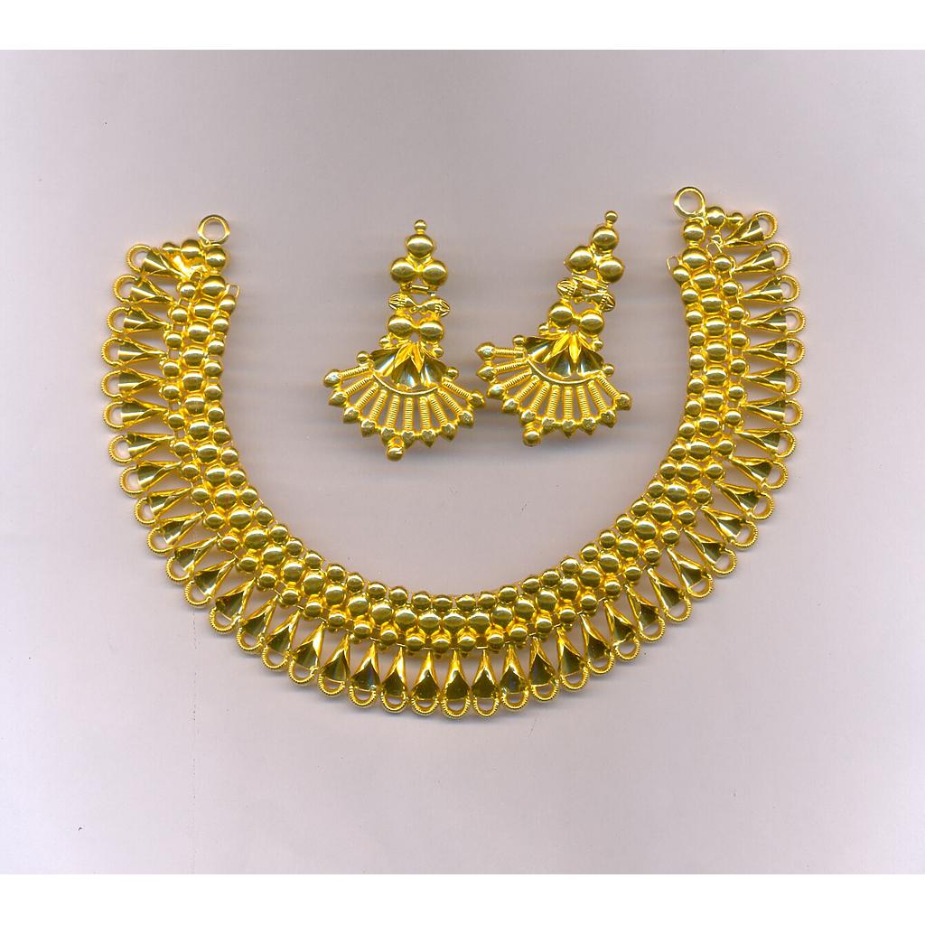 GOLD HALF SET ROUND PLAIN EXCLUSIVE