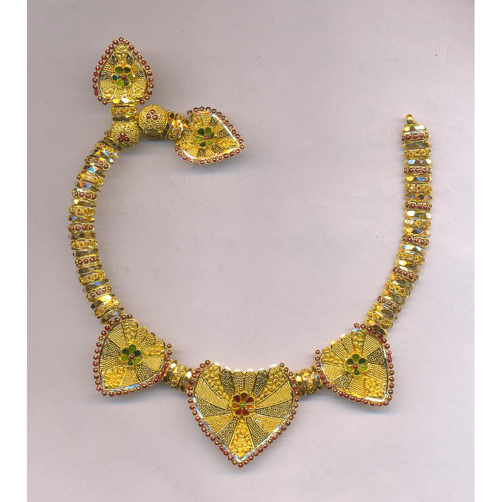 GOLD HALF SET ROUND PLAIN EXCLUSIVE