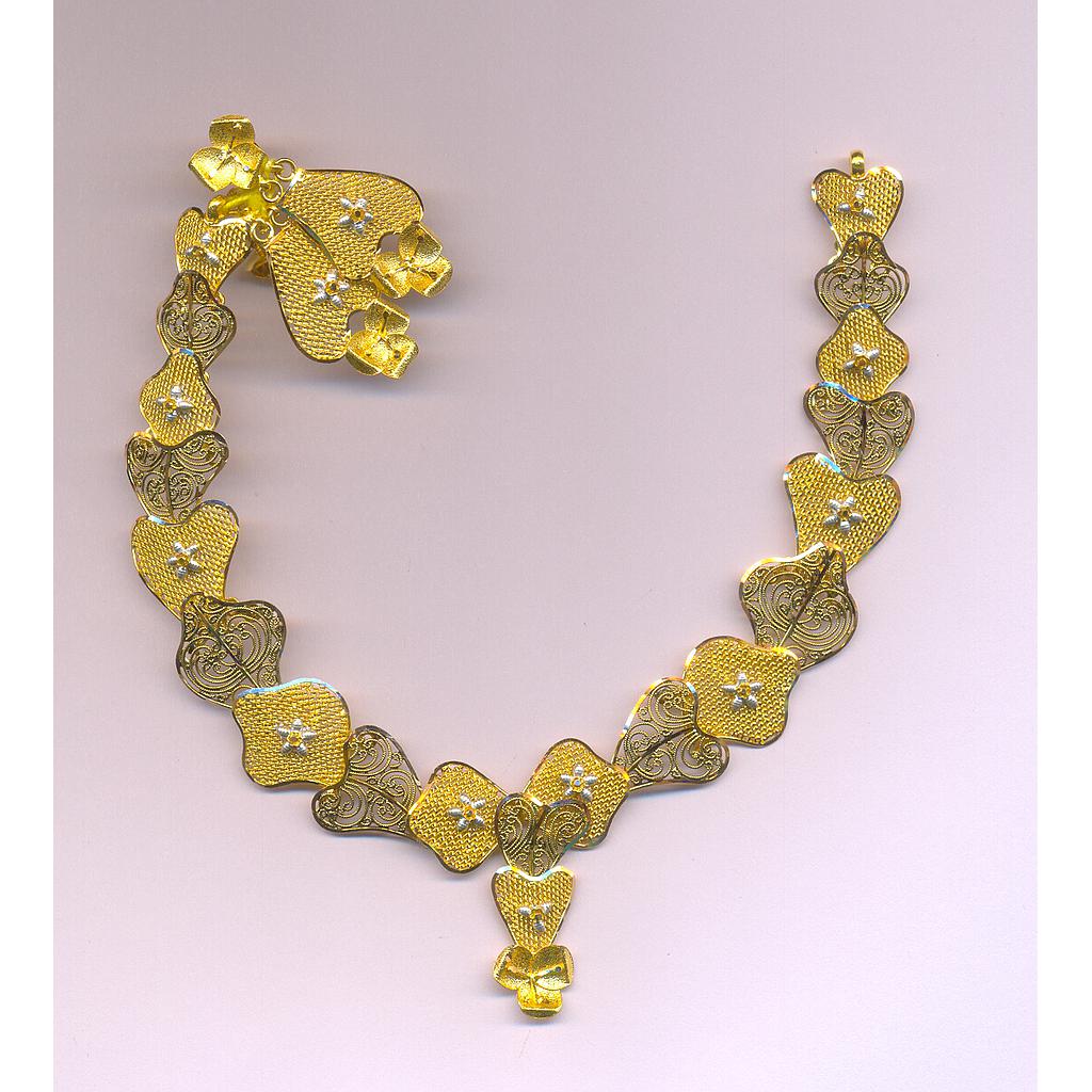 GOLD HALF SET ROUND PLAIN EXCLUSIVE