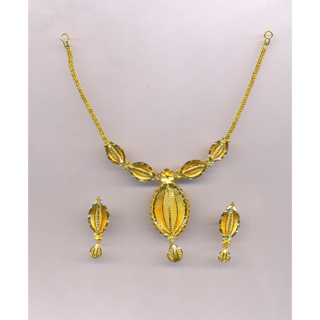 GOLD HALF SET ROUND PLAIN EXCLUSIVE
