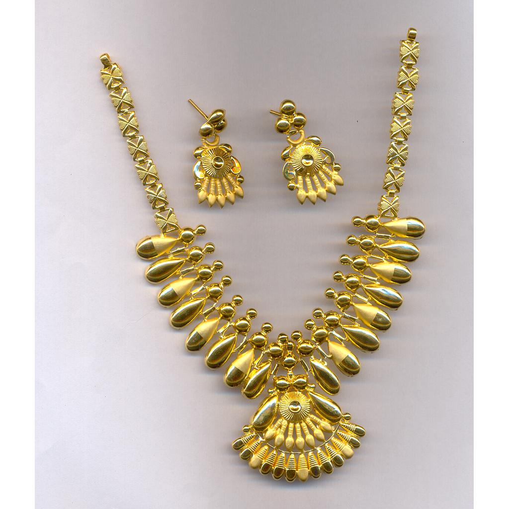GOLD HALF SET ROUND PLAIN EXCLUSIVE