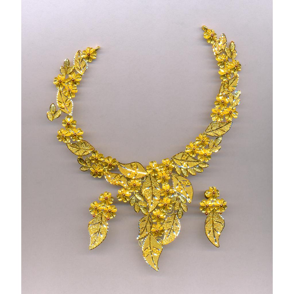 GOLD HALF SET ROUND PLAIN EXCLUSIVE