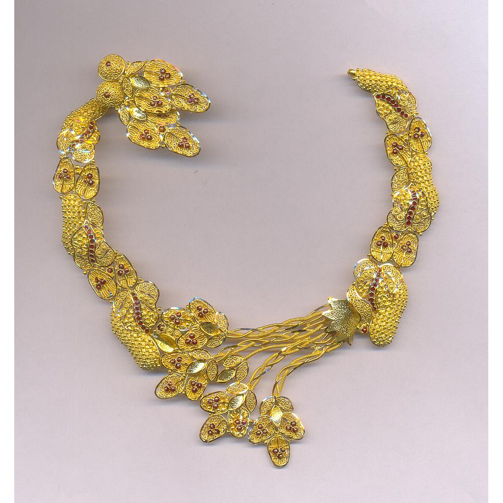 GOLD HALF SET ROUND PLAIN EXCLUSIVE