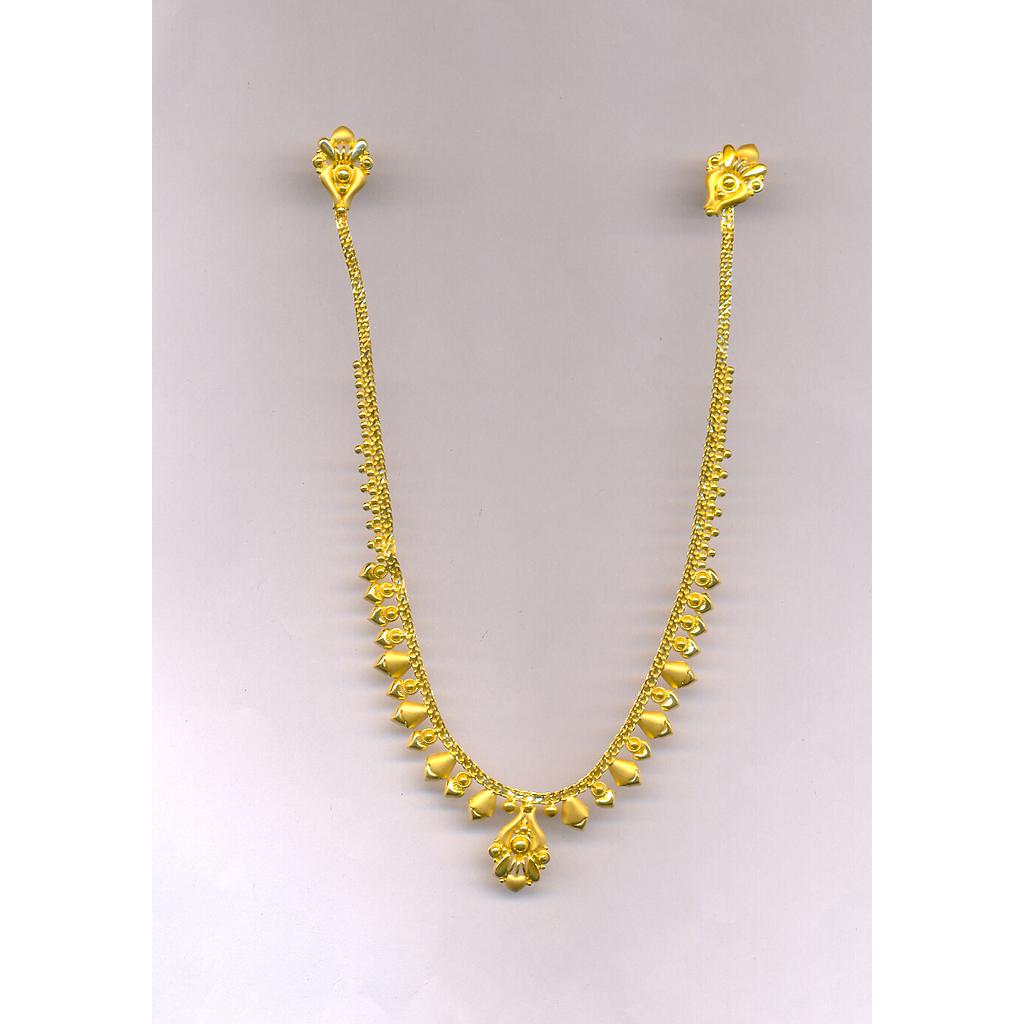 GOLD HALF SET ROUND PLAIN EXCLUSIVE