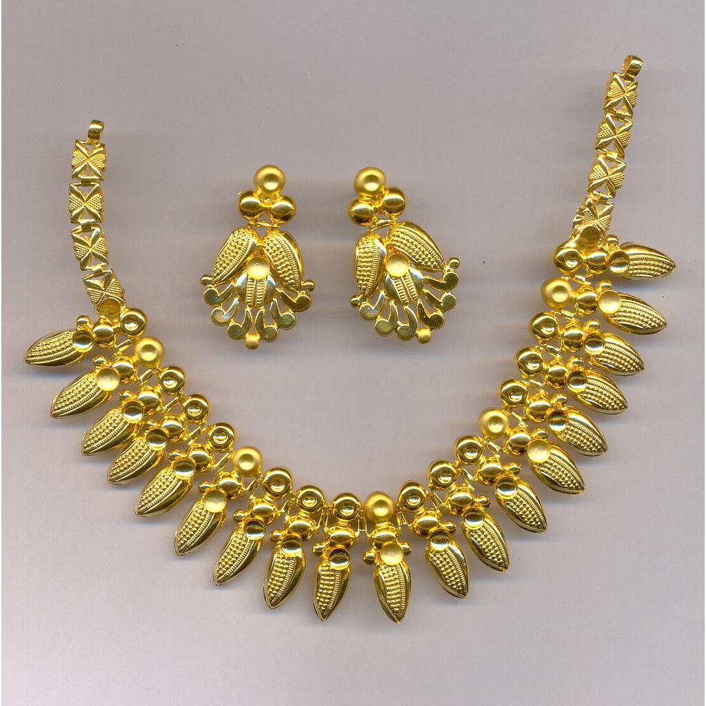 GOLD HALF SET ROUND PLAIN EXCLUSIVE