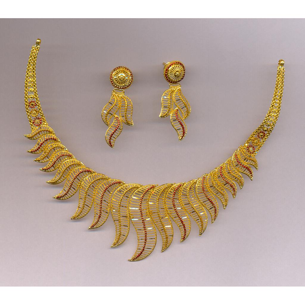 GOLD HALF SET ROUND PLAIN EXCLUSIVE