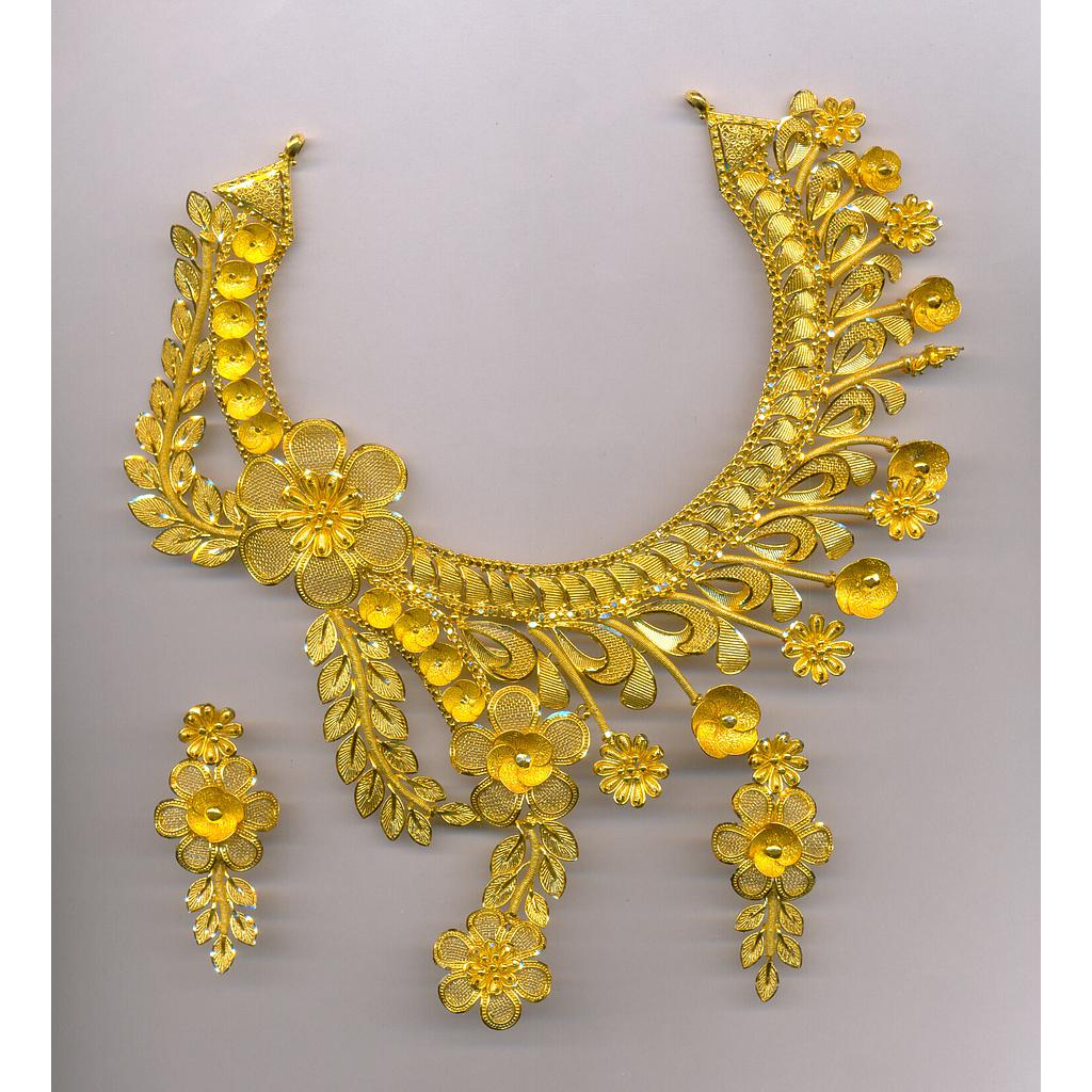 GOLD HALF SET ROUND PLAIN EXCLUSIVE