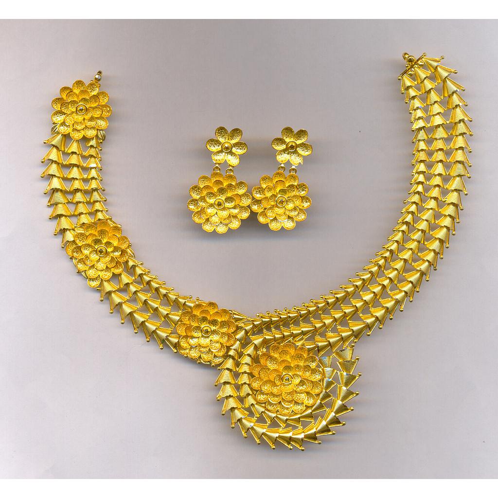 GOLD HALF SET ROUND PLAIN EXCLUSIVE