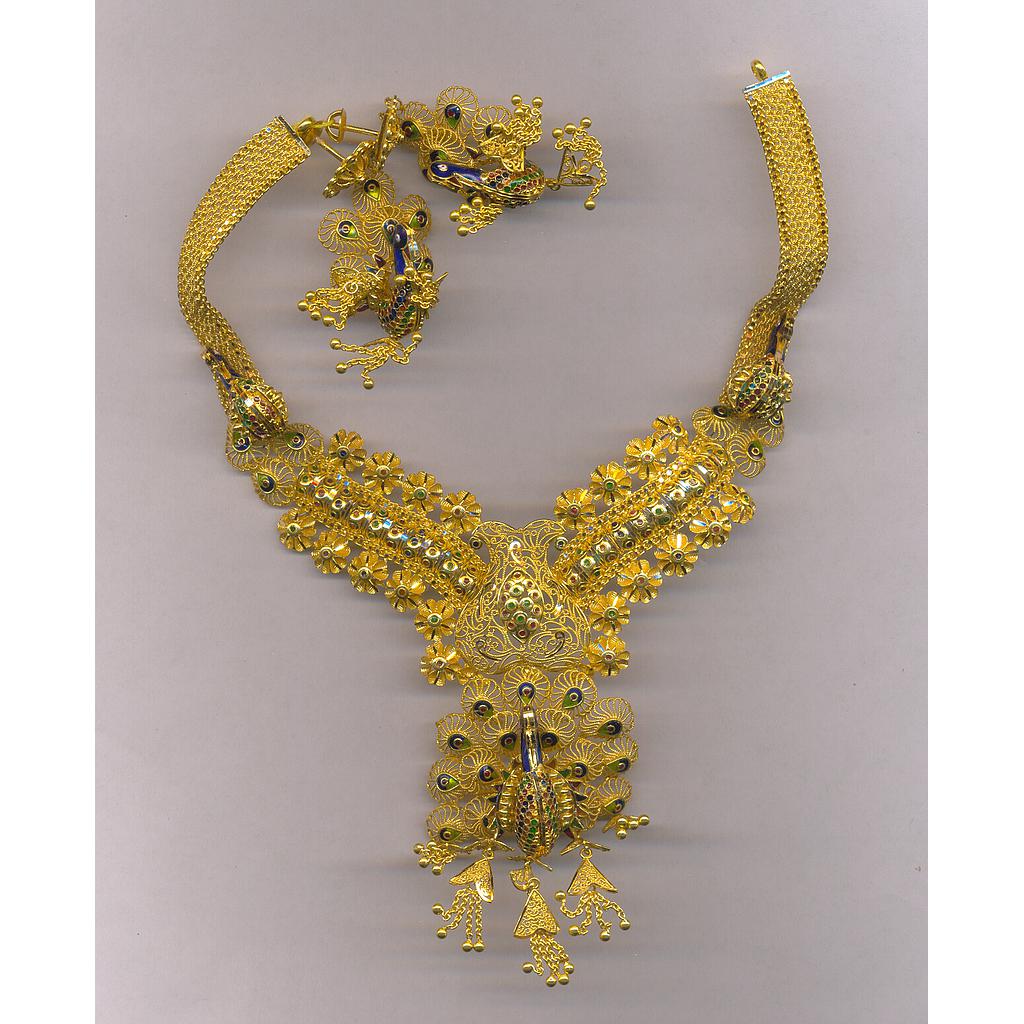 GOLD HALF SET ROUND PLAIN EXCLUSIVE