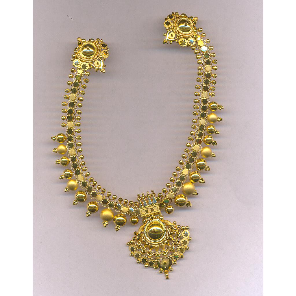 GOLD HALF SET ROUND PLAIN EXCLUSIVE