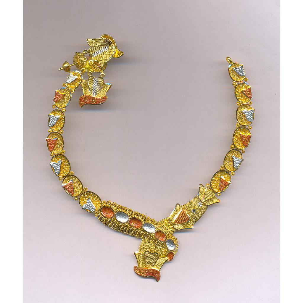 GOLD HALF SET ROUND PLAIN EXCLUSIVE