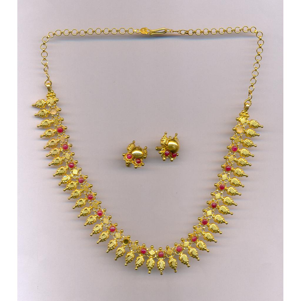 GOLD HALF SET ROUND PLAIN EXCLUSIVE