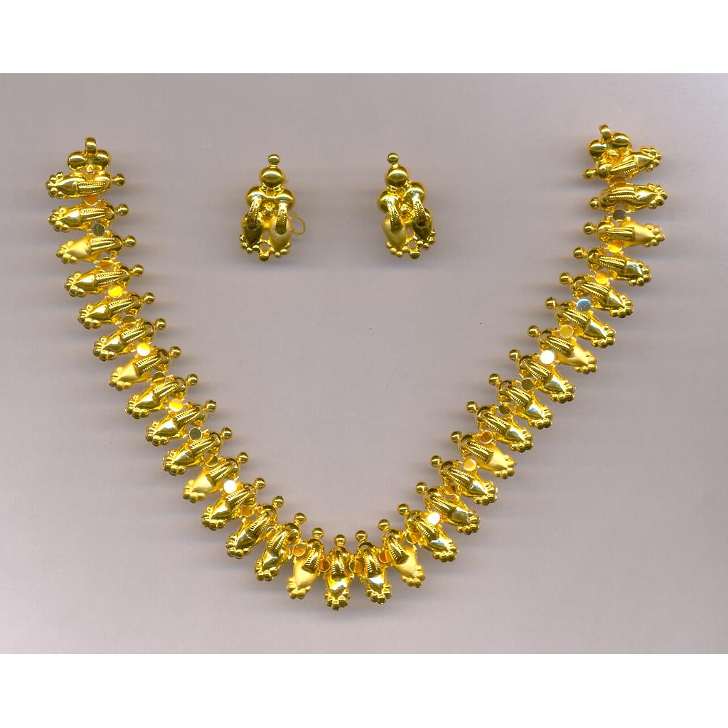 GOLD HALF SET ROUND PLAIN EXCLUSIVE