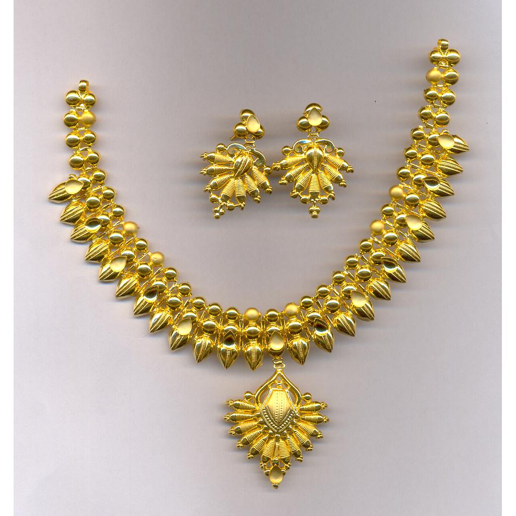 GOLD HALF SET ROUND PLAIN EXCLUSIVE