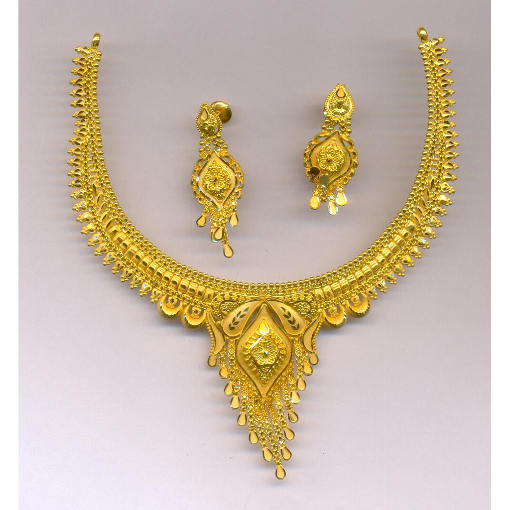 GOLD HALF SET ROUND PLAIN FANCY