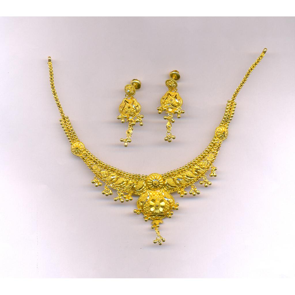 GOLD HALF SET ROUND PLAIN FANCY