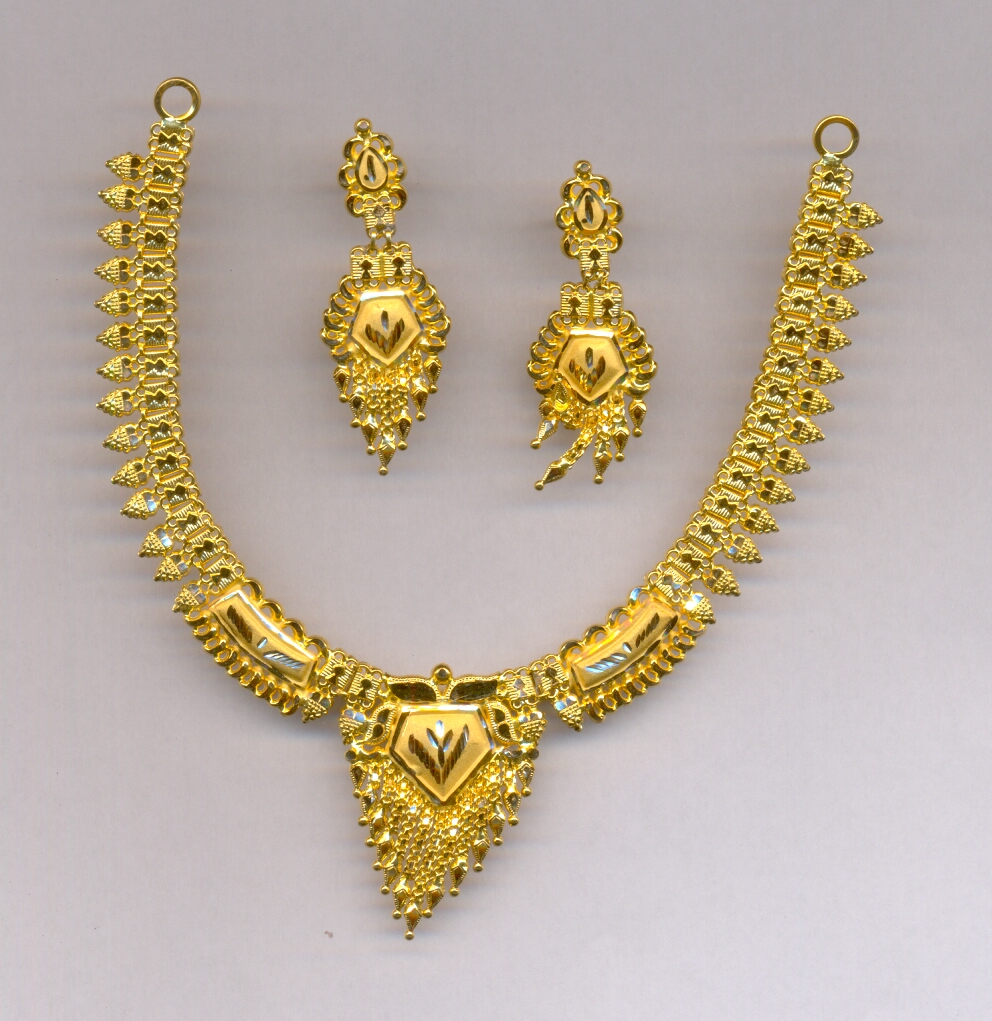 GOLD HALF SET ROUND PLAIN FANCY