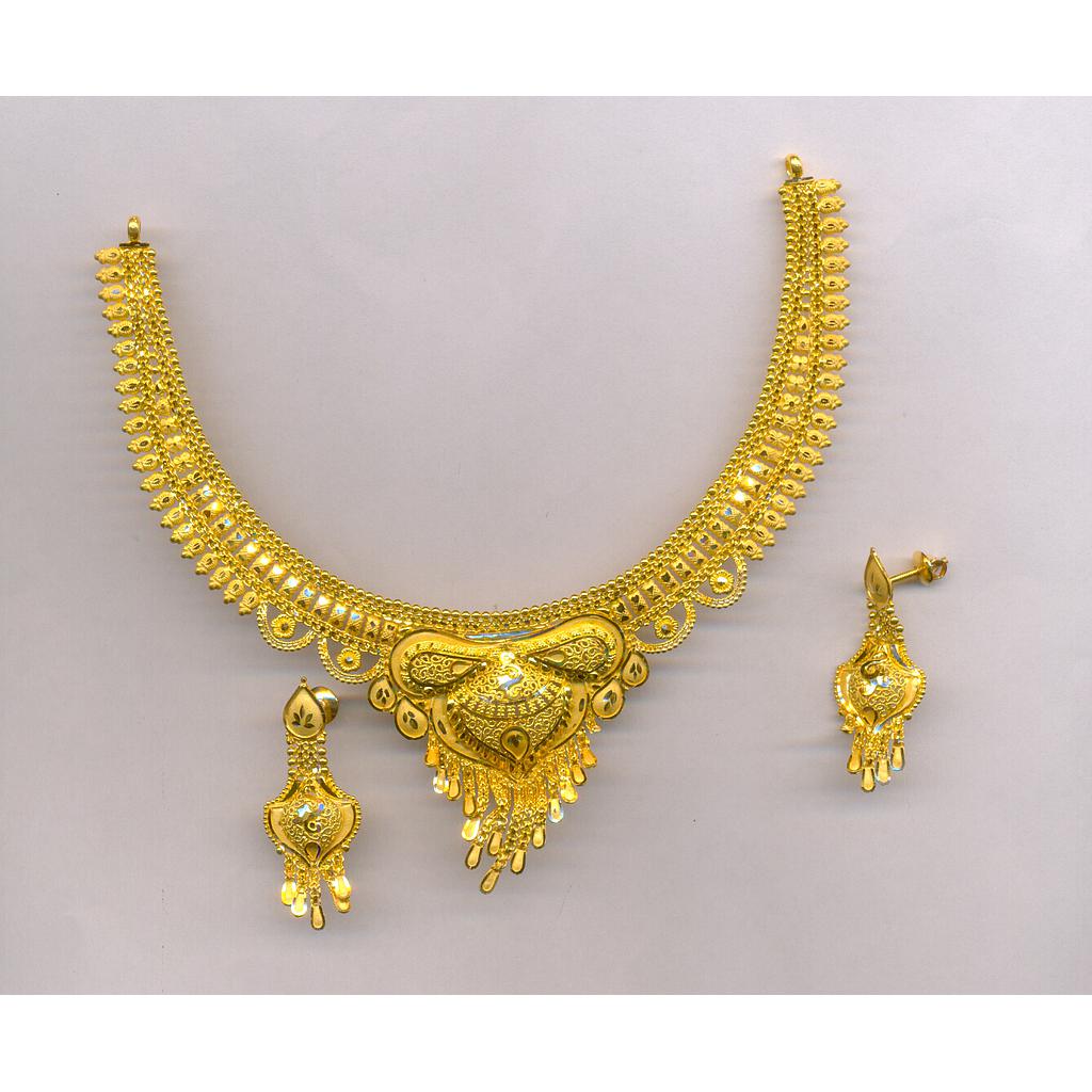 GOLD HALF SET ROUND PLAIN FANCY