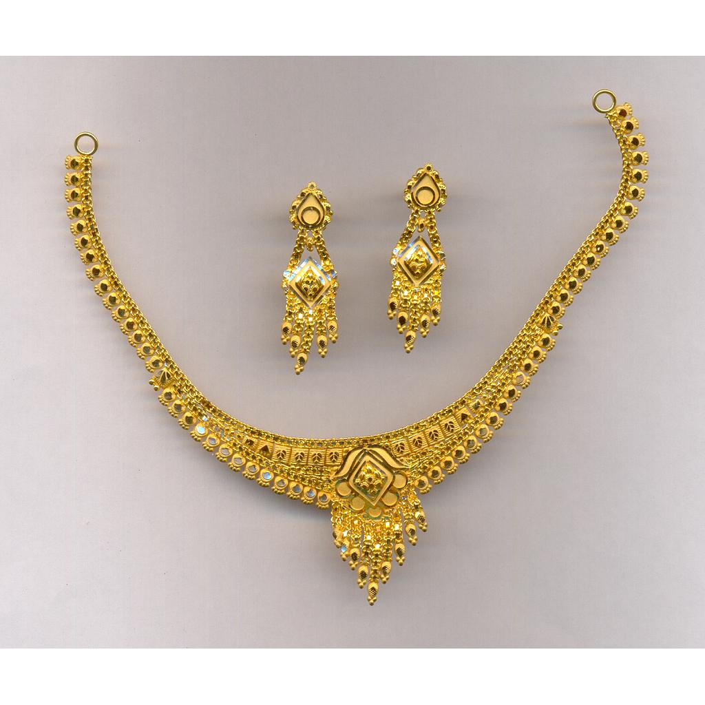 GOLD HALF SET ROUND PLAIN FANCY