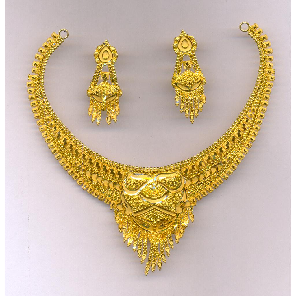 GOLD HALF SET ROUND PLAIN FANCY