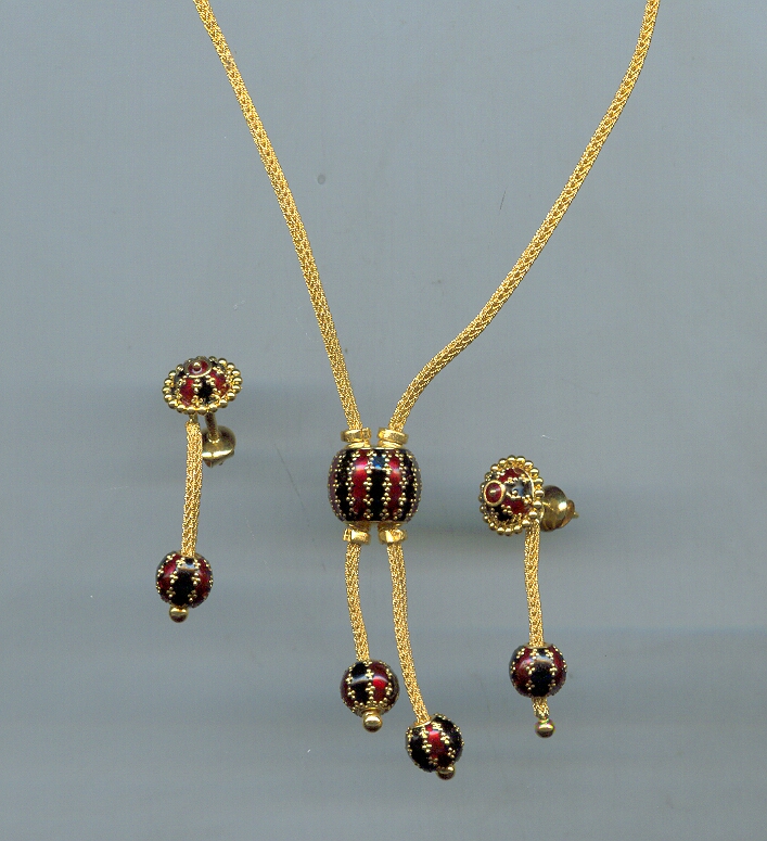 GOLD HALF SET ROUND PLAIN FANCY