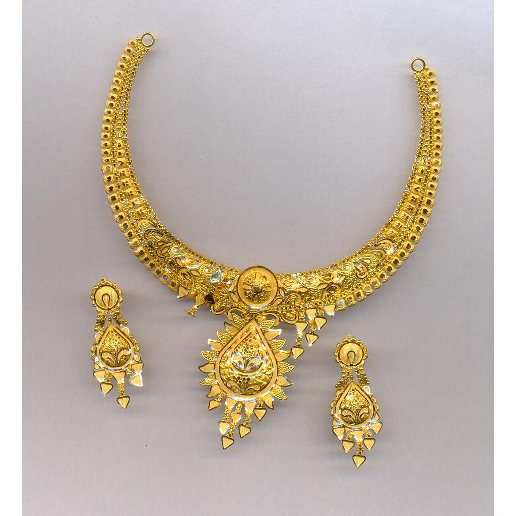 GOLD HALF SET ROUND PLAIN FANCY
