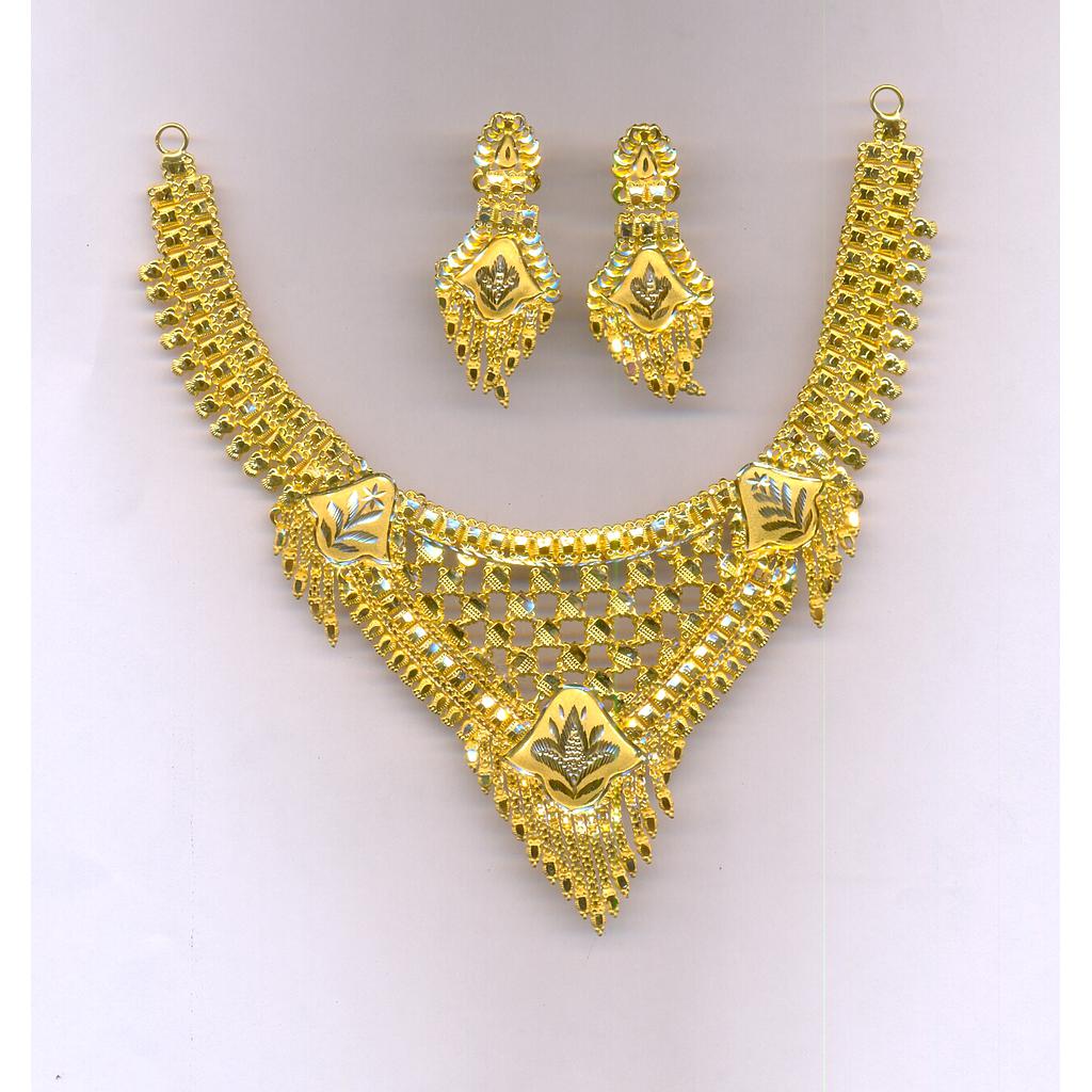 GOLD HALF SET ROUND PLAIN FANCY