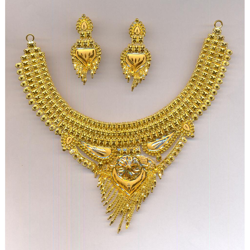 GOLD HALF SET ROUND PLAIN FANCY