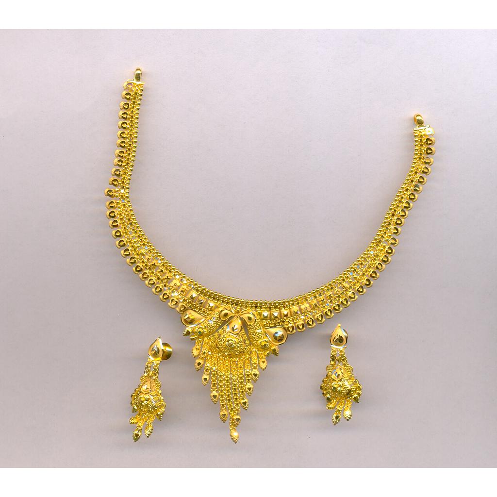 GOLD HALF SET ROUND PLAIN FANCY