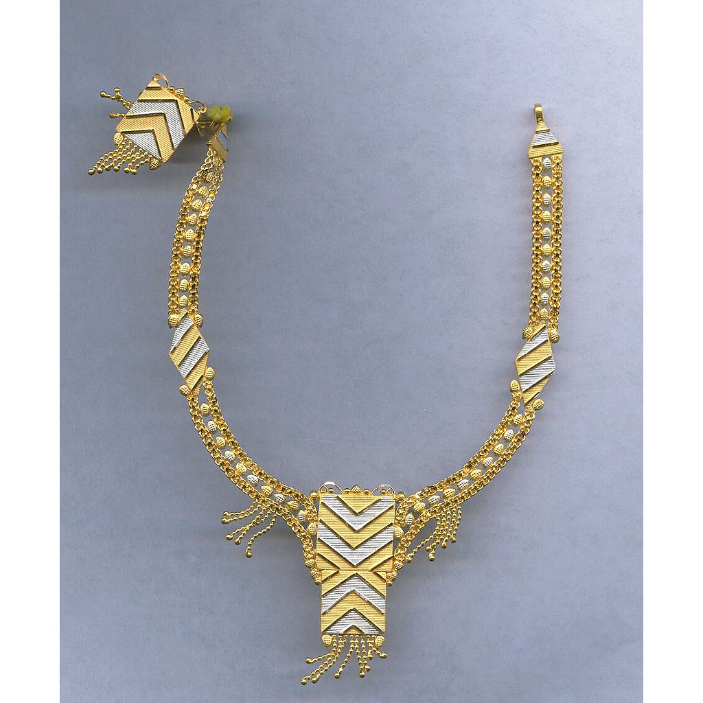 GOLD HALF SET ROUND PLAIN FANCY