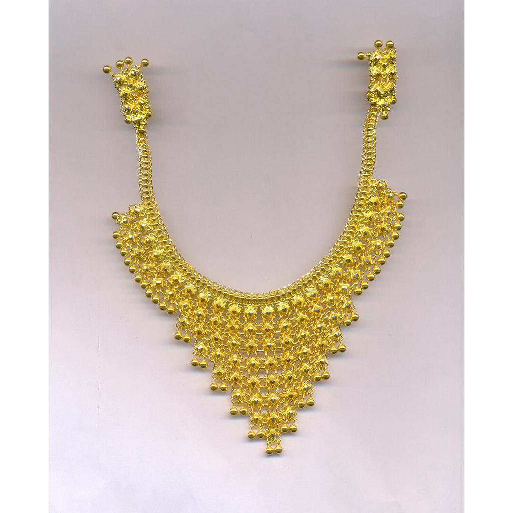GOLD HALF SET ROUND PLAIN FANCY