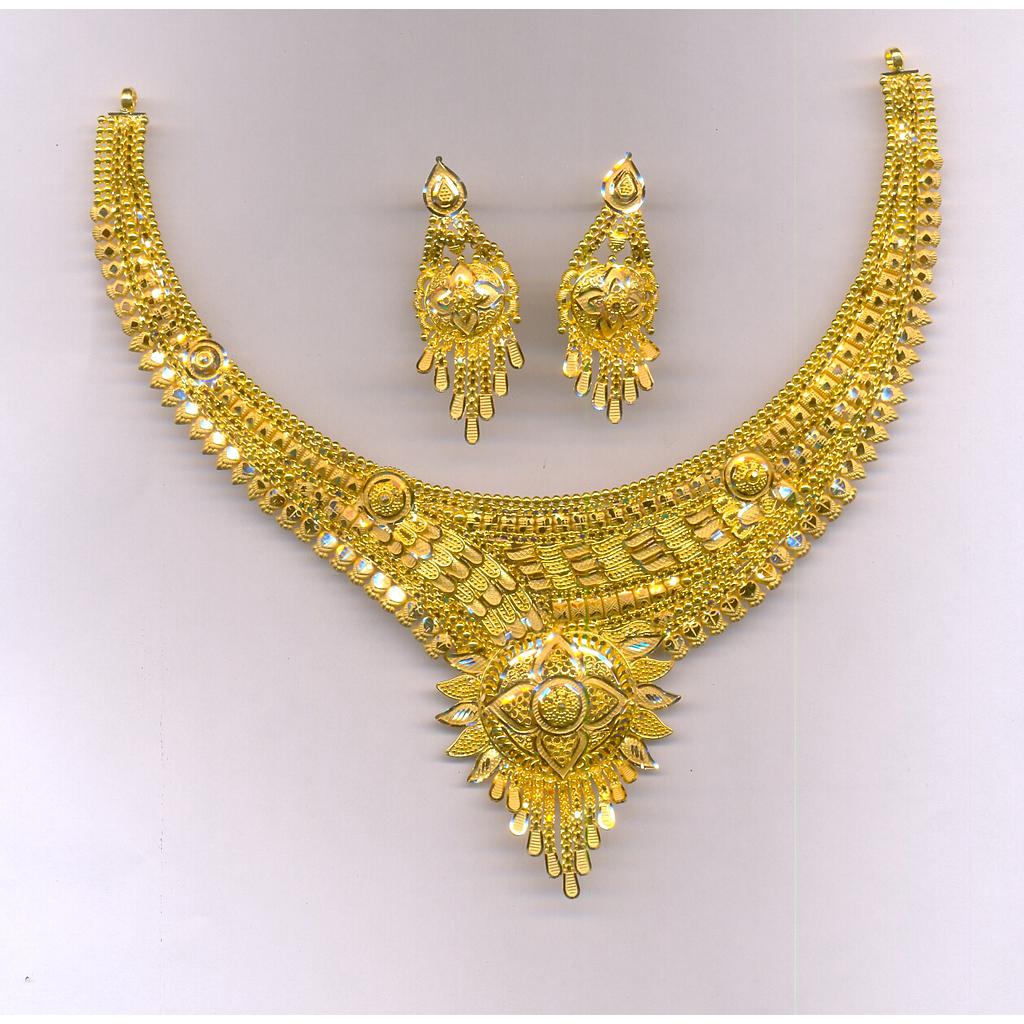 GOLD HALF SET ROUND PLAIN FANCY