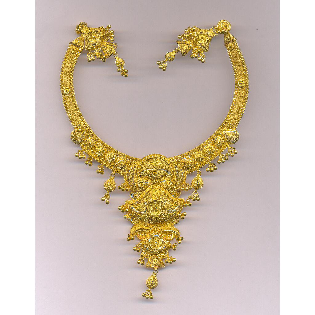 GOLD HALF SET ROUND PLAIN FANCY