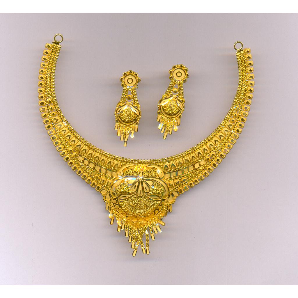 GOLD HALF SET ROUND PLAIN FANCY