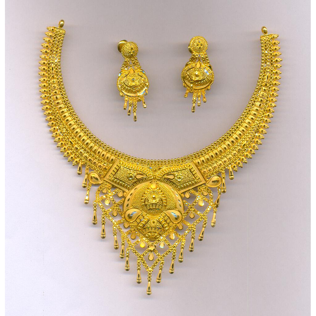 GOLD HALF SET ROUND PLAIN FANCY