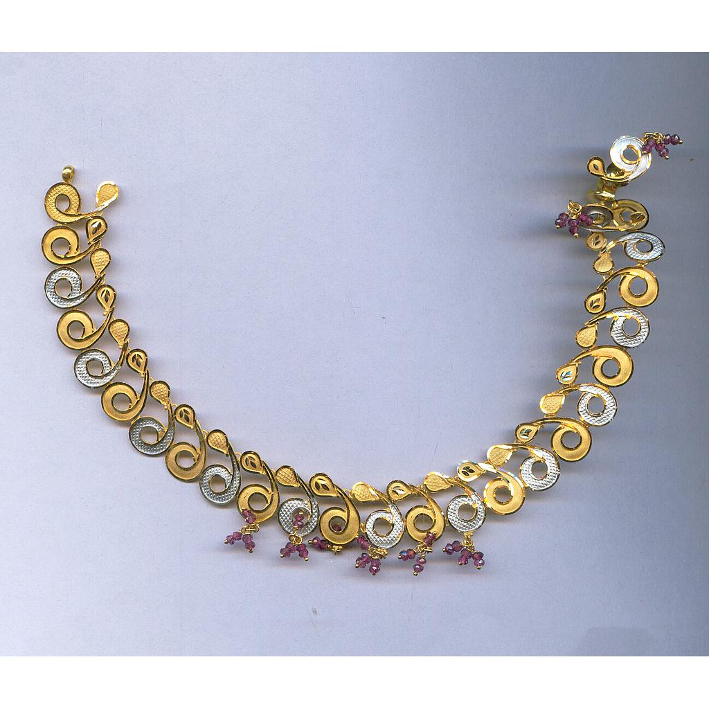GOLD HALF SET ROUND PLAIN FANCY