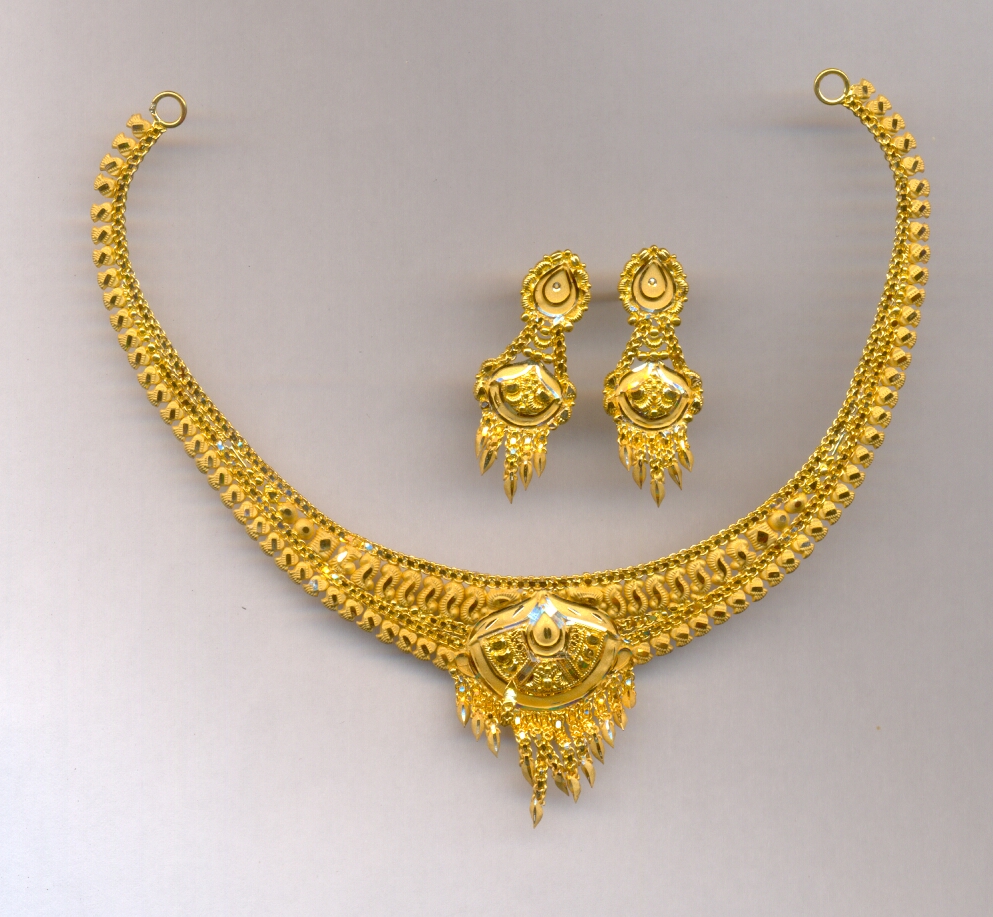 GOLD HALF SET ROUND PLAIN FANCY