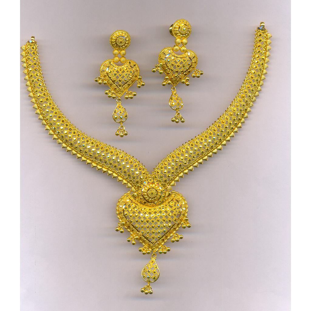 GOLD HALF SET ROUND PLAIN FANCY